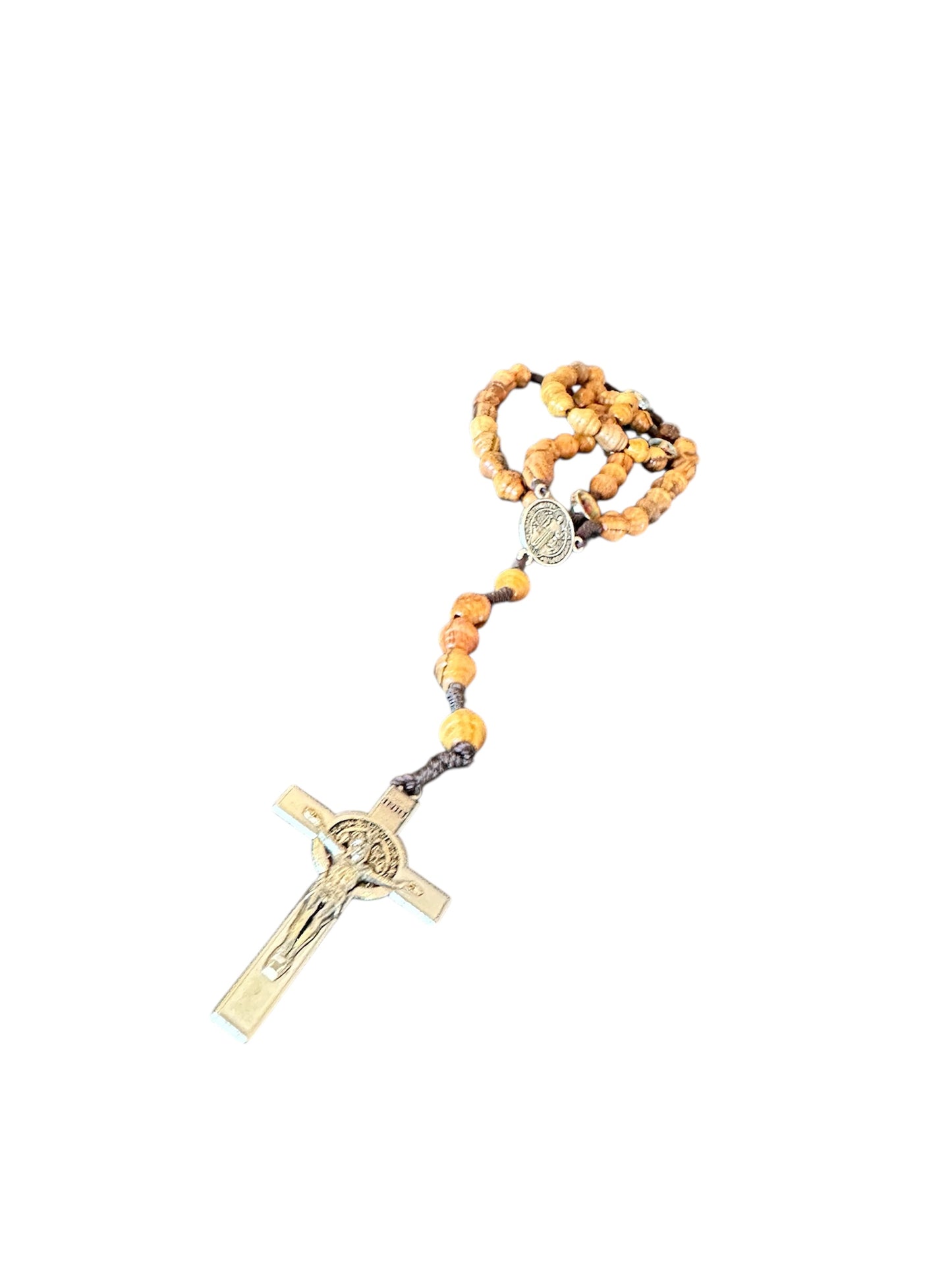 Olive Wood String Rosary